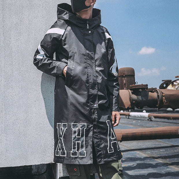 Tiantaifeng original large size men's autumn long windbreaker - Jo-Bolt-Store