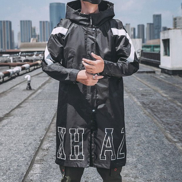 Tiantaifeng original large size men's autumn long windbreaker - Jo-Bolt-Store