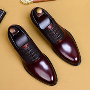 Vintage British Business Mens Formal Leather Shoes - Jo-Bolt-Store