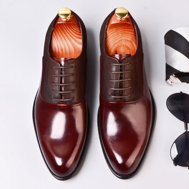 Vintage British Business Mens Formal Leather Shoes - Jo-Bolt-Store