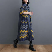 Vintage Wash Plus Size Denim Coat for a chic and stylish look. - Jo-Bolt-Store