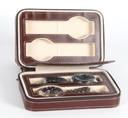 Watch Box Watch Zipper Bag Storage Bag Watch Storage Bag Watch Box Leather Bag Portable Zipper Watch - Jo-Bolt-Store
