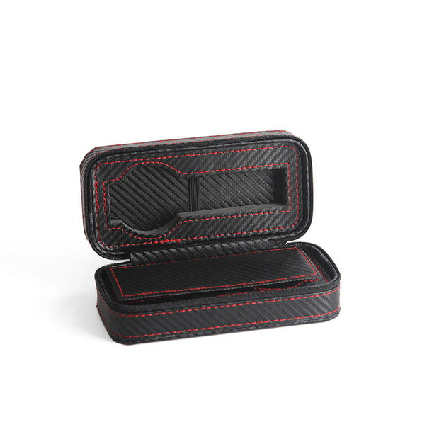 Watch Box Watch Zipper Bag Storage Bag Watch Storage Bag Watch Box Leather Bag Portable Zipper Watch - Jo-Bolt-Store