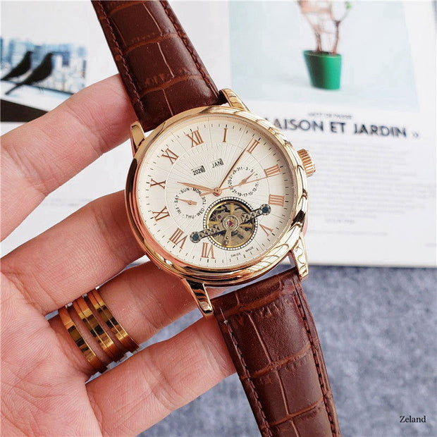 Watch Tourbillon Five-Hand Watch Casual Fashion Men's Watch - Jo-Bolt-Store