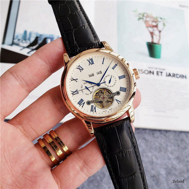 Watch Tourbillon Five-Hand Watch Casual Fashion Men's Watch - Jo-Bolt-Store