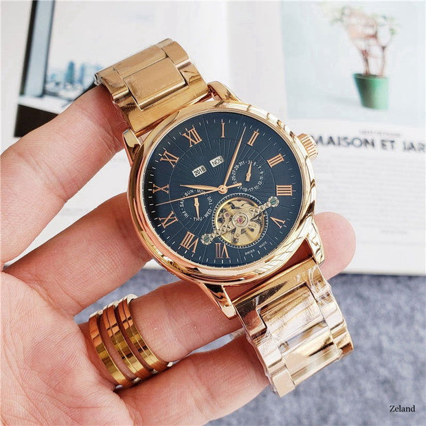 Watch Tourbillon Five-Hand Watch Casual Fashion Men's Watch - Jo-Bolt-Store