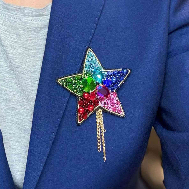 Starburst Brooch