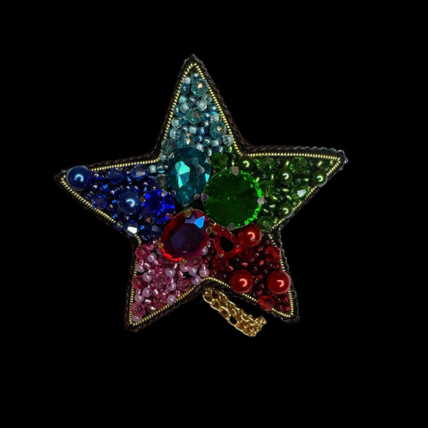 Starburst Brooch