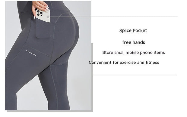 Women's Plus Size Sports Pocket Fitness Trousers - Jo-Bolt-Store