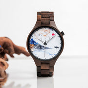 Wooden watch literary men's watch - Jo-Bolt-Store