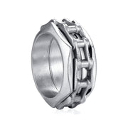 Chain Turning Anti Anxiety Ring