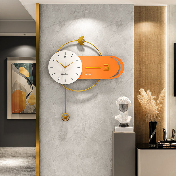 Modern Simple Wall Clock Home Decoration Clock Light Luxury Wall Clock