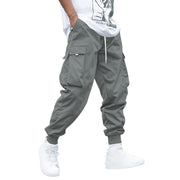 Plus Size Cargo Multi Pocket Men's Casual Pants