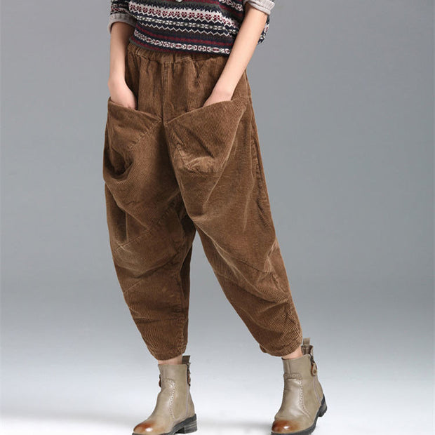 Women's Velvet Loose Pants