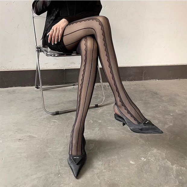 Lace Pantyhose