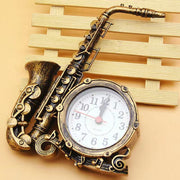 Saxophone Alarm Clock Creative Home Clock Decoration