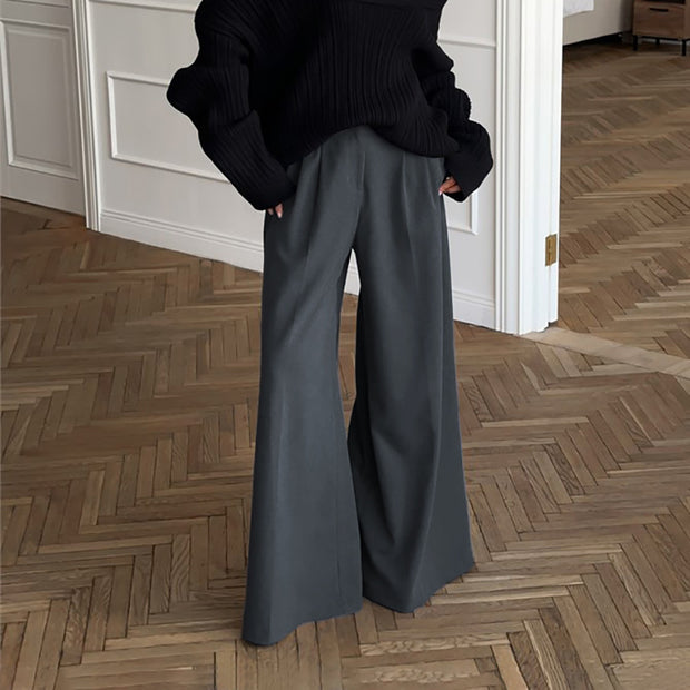 High Waist Wide Leg Pants