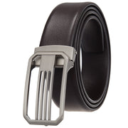 Pin Buckle Belt Two Layer Cowhide