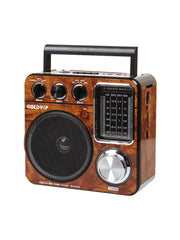 Full Band Elderly Retro Radio Antique Desktop