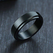 Rotating Stainless Steel Anti Anxiety Ring