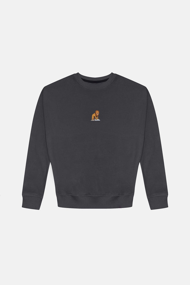 Lion Sweatshirt - Anthracite