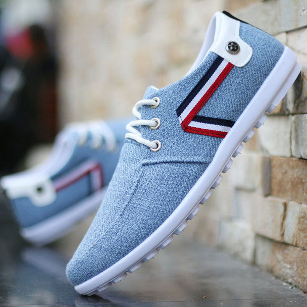 men Casual Shoes mens canvas shoes for men shoes men fashion Flats brand fashion - Jo-Bolt-Store
