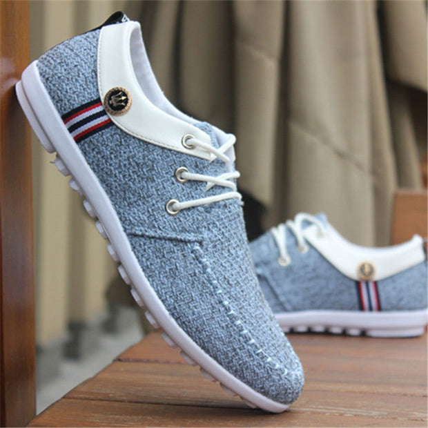 men Casual Shoes mens canvas shoes for men shoes men fashion Flats brand fashion - Jo-Bolt-Store