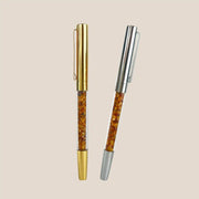 Amber Pen With Cap